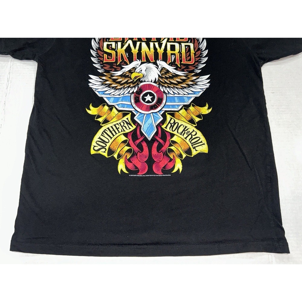 Lynyrd Skynyrd Southern Rock & Roll Slim Fit T-shirt Women's X-Large Black - Picture 3 of 12